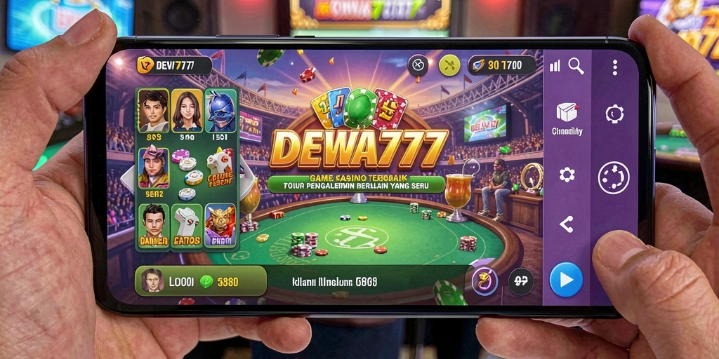 Tampilan gameplay seru dari DEWA777 yang memikat pemain.