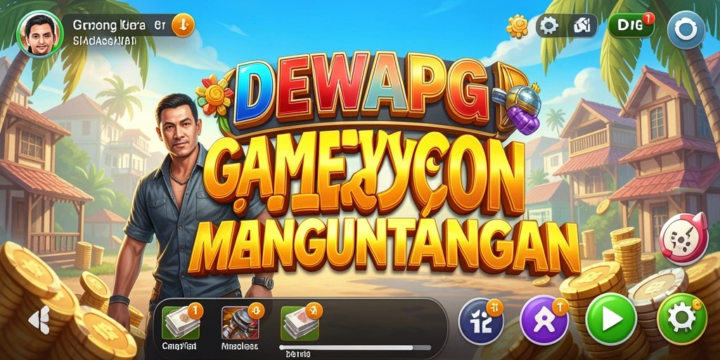 Screenshot gameplay DEWAPG yang menampilkan manajemen bisnis yang menarik.