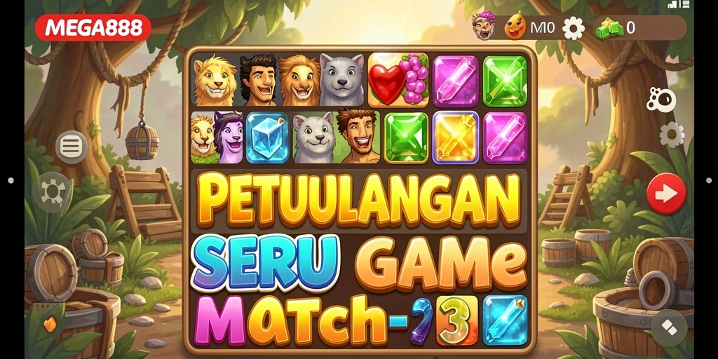 Gameplay seru dengan grafis menawan di MEGA888.